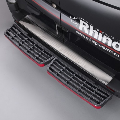 Twin Step With Reverse Sensor Holes Black Plastic Tread Replacement Kit - SK102