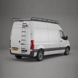 Rhino Aluminium Rear Door Ladder - 6 Step - AL6-LK21