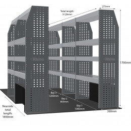 NEW MR4 Modular Racking - MR361