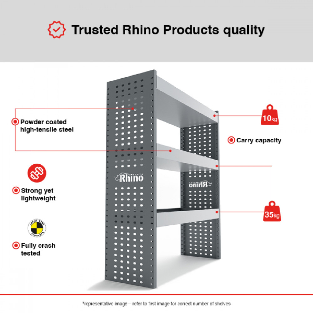 NEW MR4 Modular Racking - Drawer & Shelf - MR045-DS