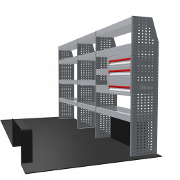 NEW MR4 Modular Racking - Drawer & Shelf - MR075-DS NEW MR4 Modular Racking - Drawer & Shelf - MR075-DS