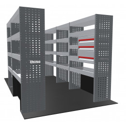 NEW MR4 Modular Racking - Drawer & Shelf - MR227-DS