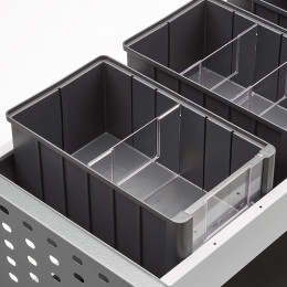 Transparent Linbin Dividers for Rhino MR4 - 3 Pack Transparent Linbin Dividers for Rhino MR4 - 3 Pack