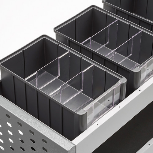 Transparent Linbin Dividers for Rhino MR4 - 4 Pack