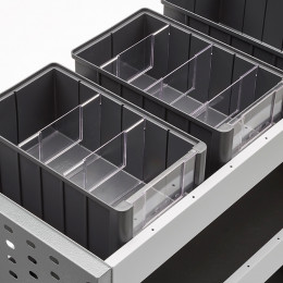 Transparent Linbin Dividers for Rhino MR4 - 5 Pack Transparent Linbin Dividers for Rhino MR4 - 5 Pack