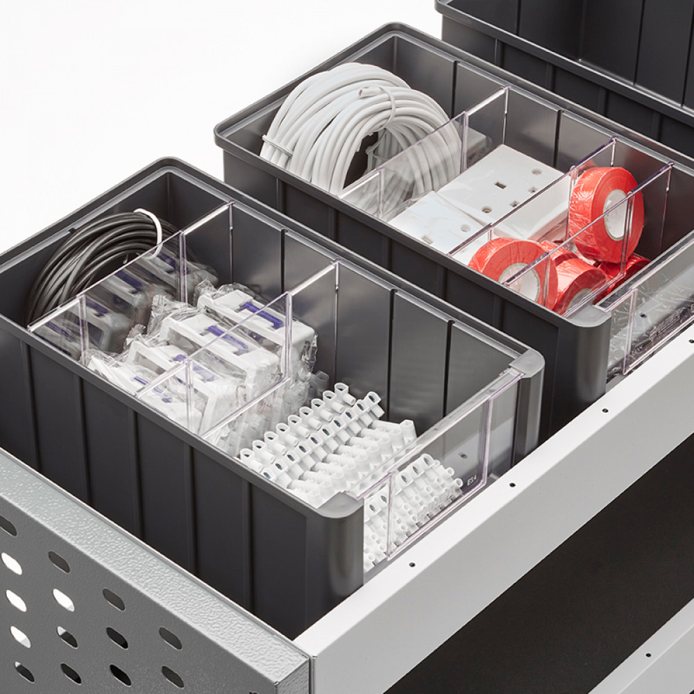 Transparent Linbin Dividers for Rhino MR4 - 5 Pack