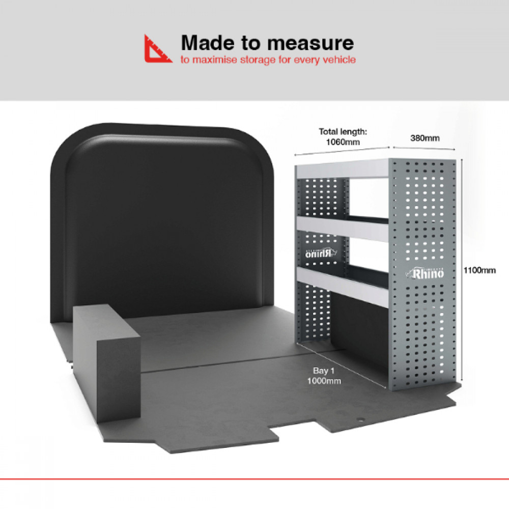 NEW MR4 Modular Racking - Drawer & Shelf - MR001-DS