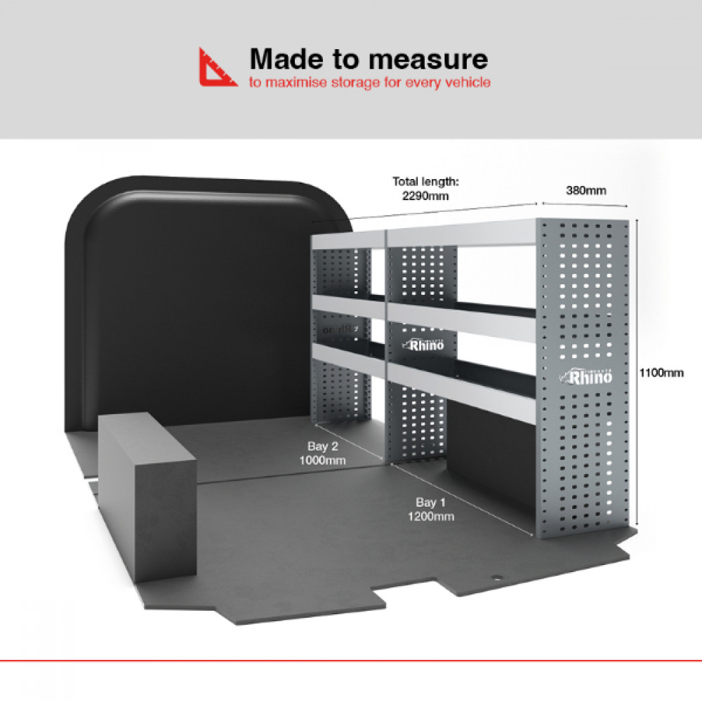 NEW MR4 Modular Racking - Drawer & Shelf - MR009-DS