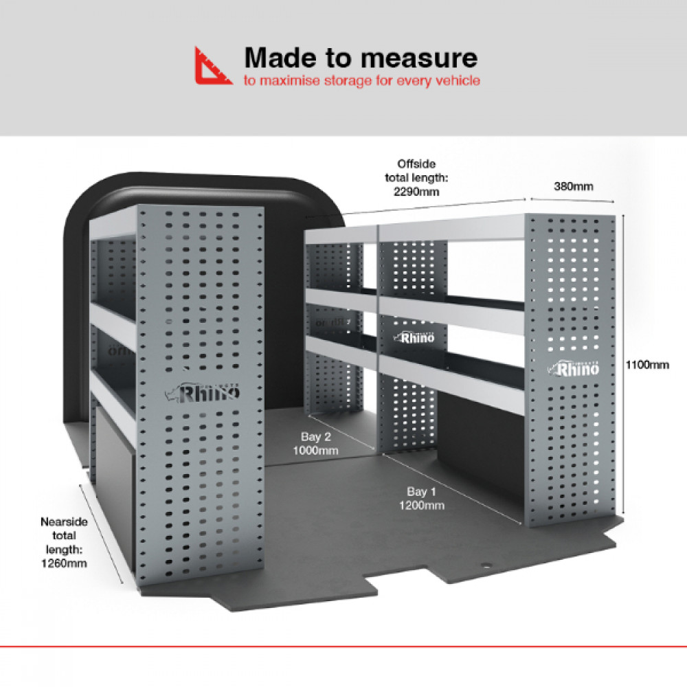 NEW MR4 Modular Racking - MR011