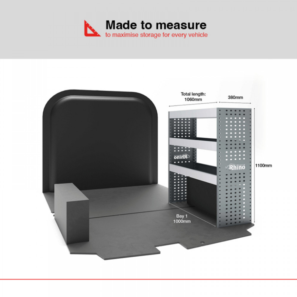 NEW MR4 Modular Racking - Drawer & Shelf - MR013-DS
