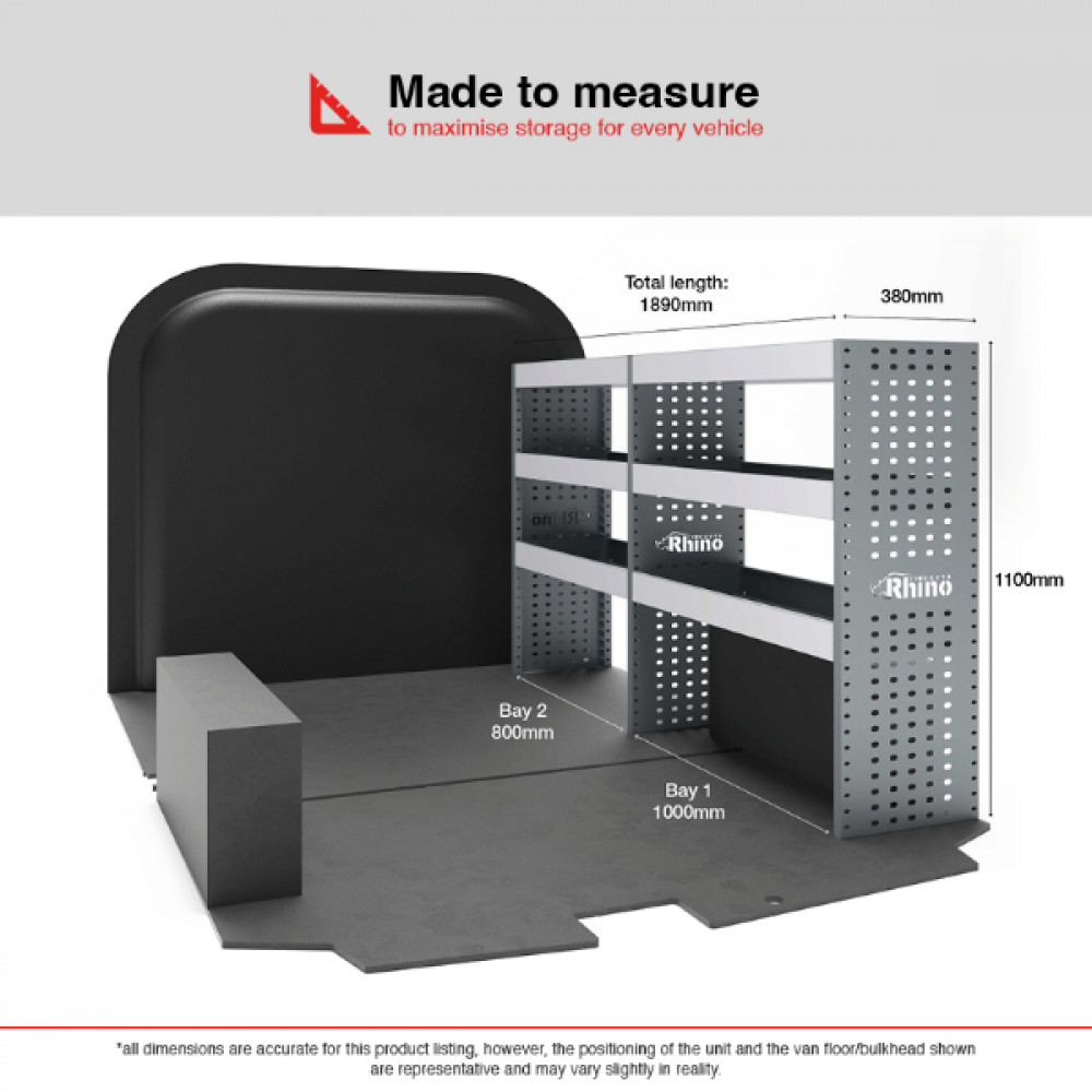 NEW MR4 Modular Racking - Drawer & Shelf - MR015-DS