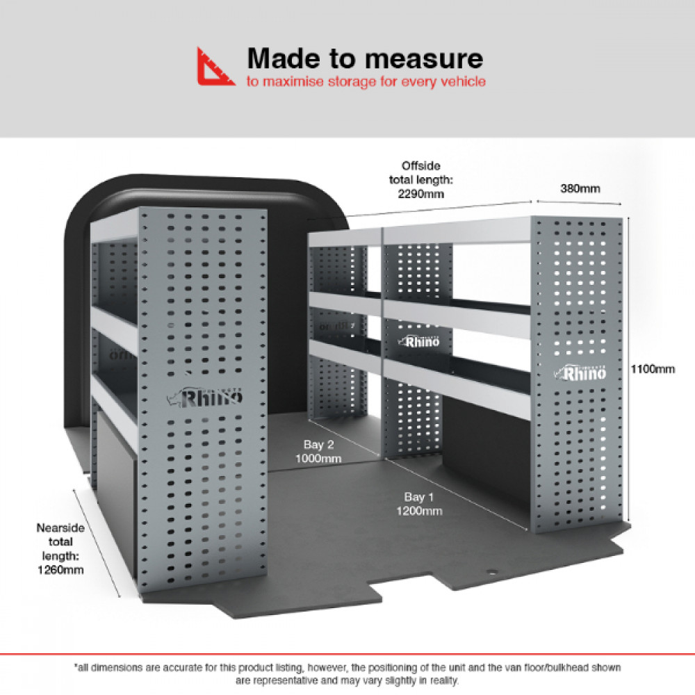 NEW MR4 Modular Racking - Drawer & Shelf - MR023-DS