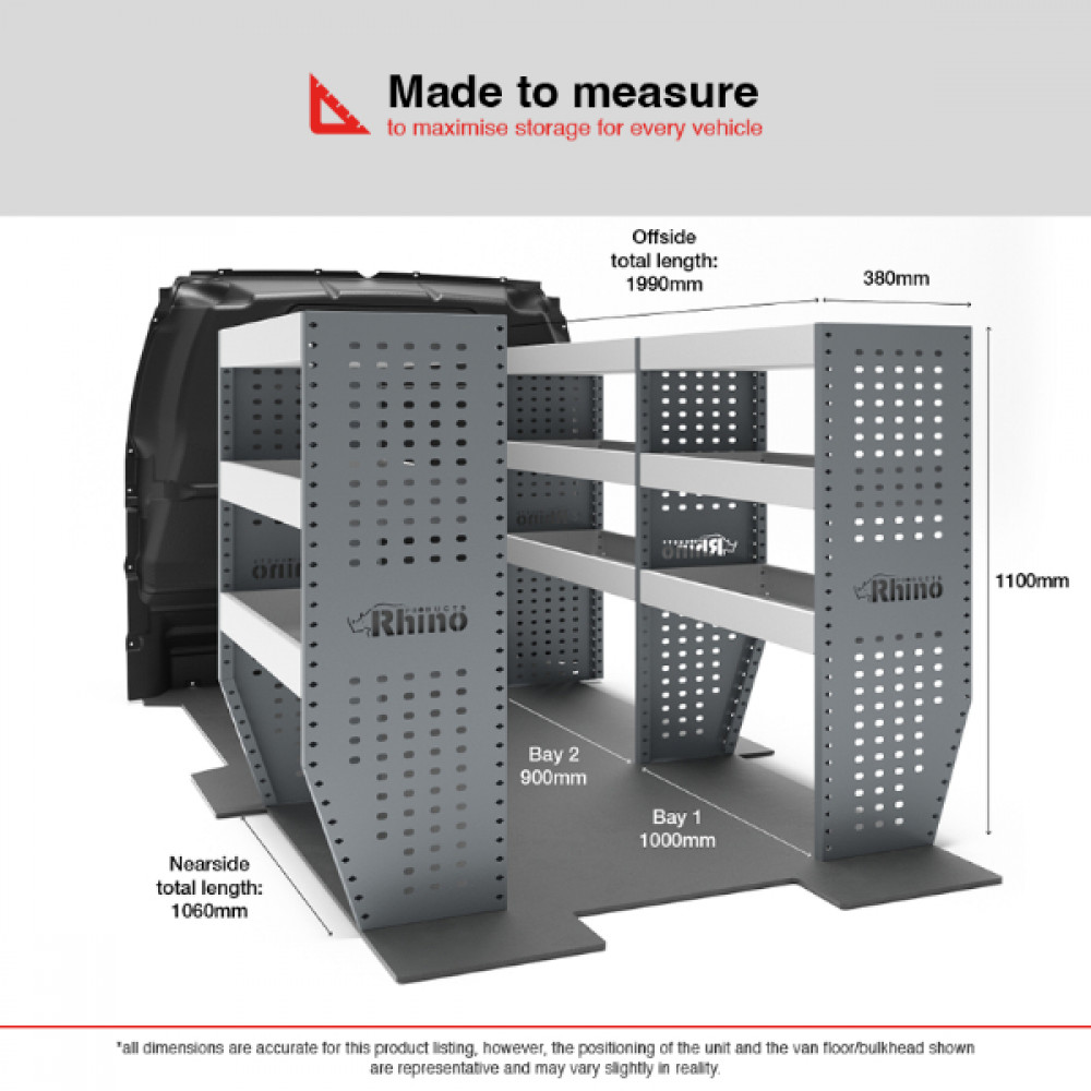 NEW MR4 Modular Racking - Drawer & Shelf - MR047-DS
