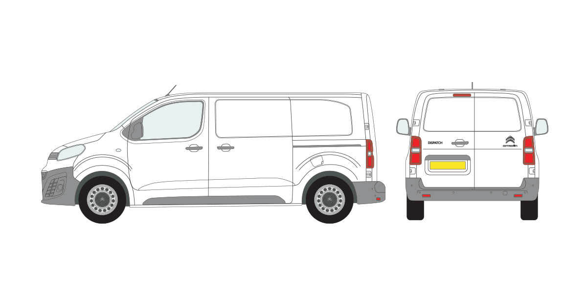 MWB L2 Twin Rear Doors Photo