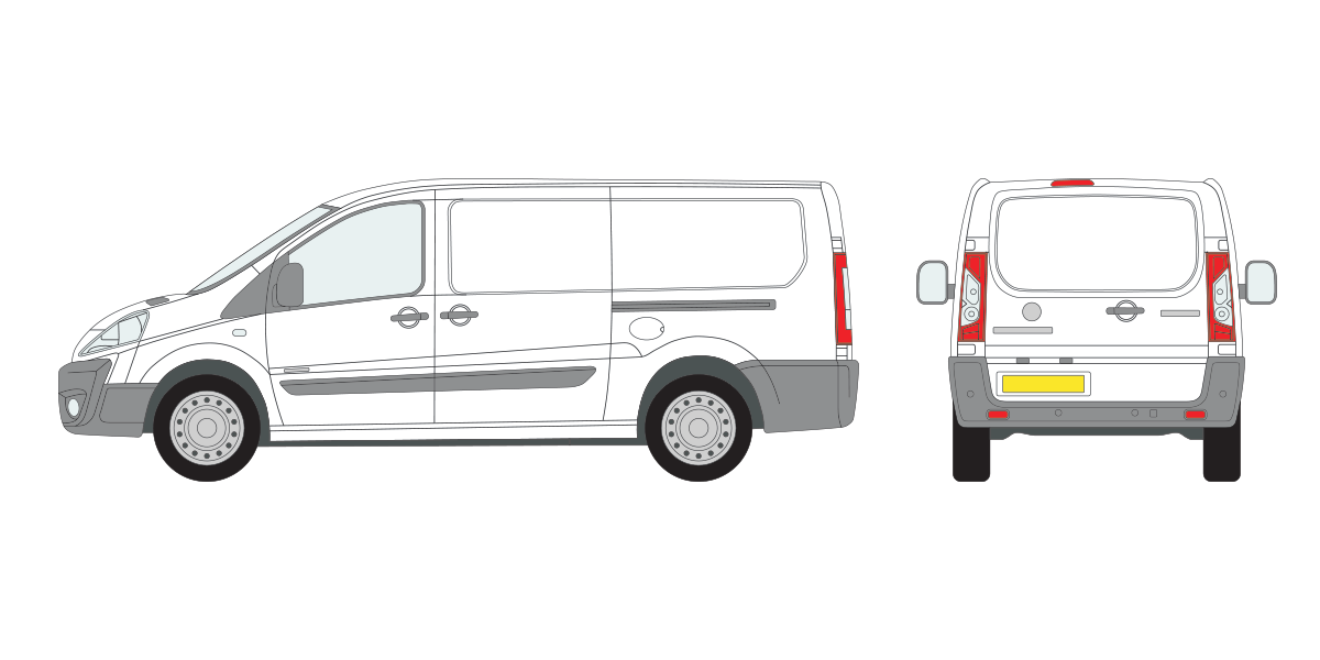 L2 Single Rear Tailgate Door Photo