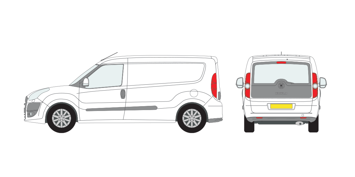 Single Rear Tailgate Door Photo