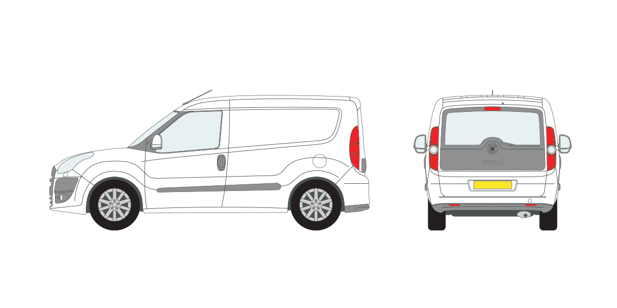 Single Rear Tailgate Door Photo