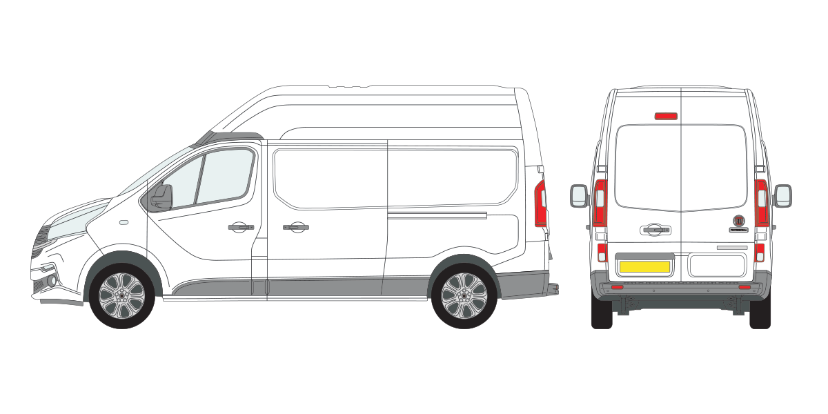 L2 H2 Twin Rear Door Photo