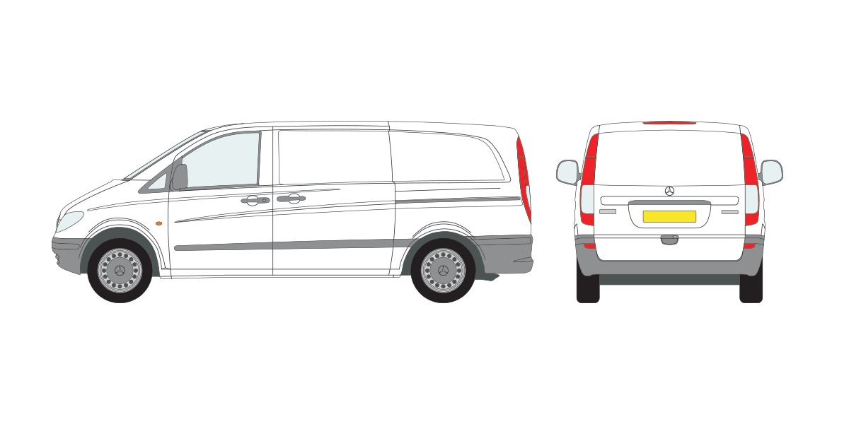 Single Rear Tailgate Door Photo