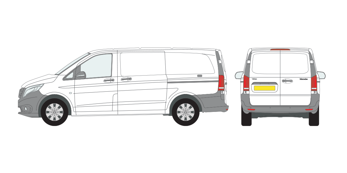 Vito LWB 2015 on Twin Rear Doors Photo