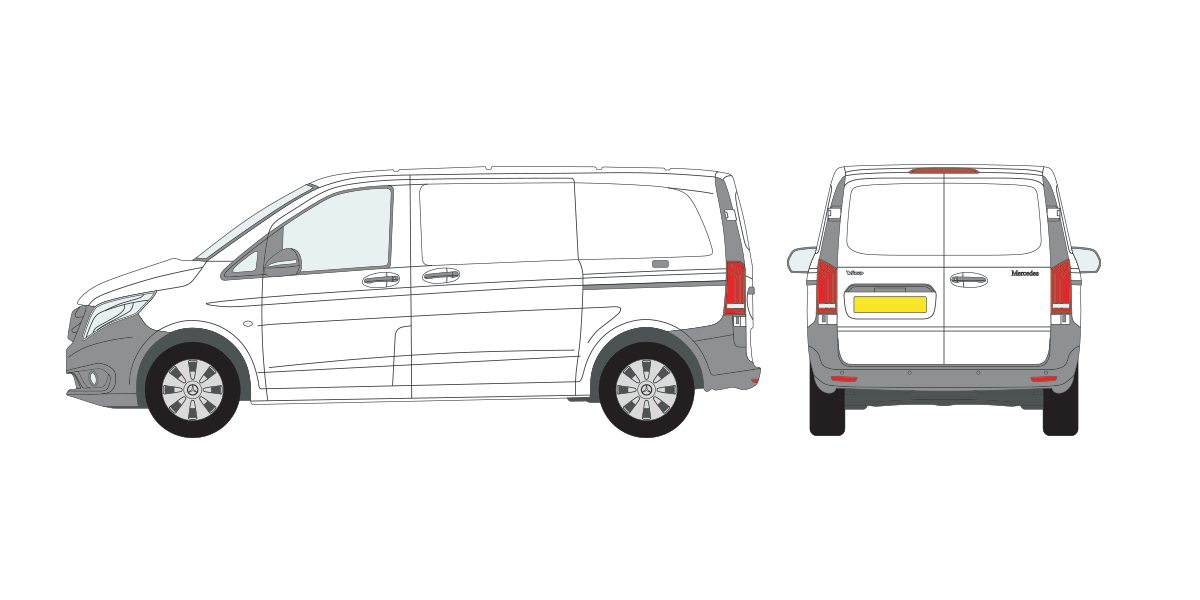 Vito Compact 2015 on Twin Rear Doors Photo