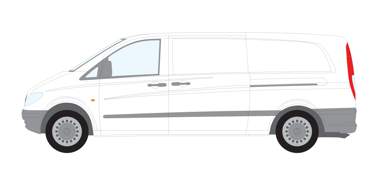 Vito XLWB 2015 on Tailgate Photo