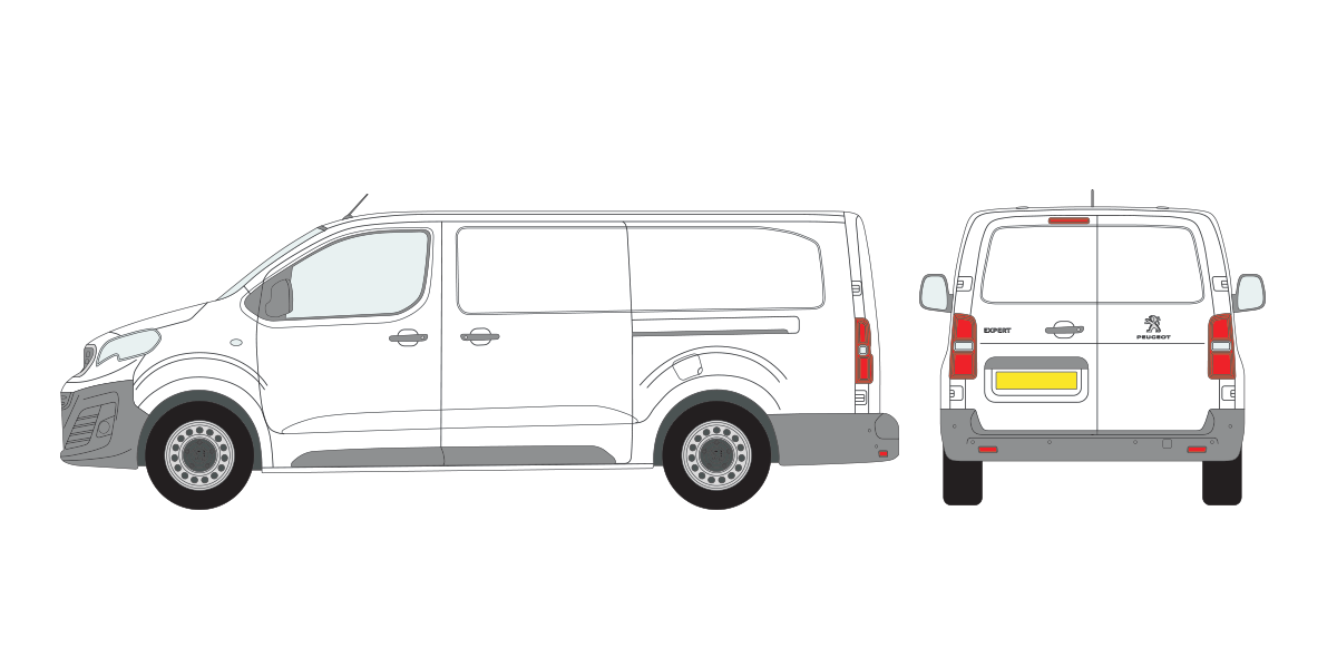 LWB L3 Long Twin Rear Doors Photo