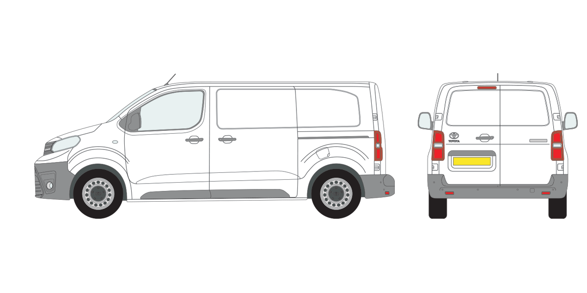 MWB L2 Standard Twin Rear Doors Photo