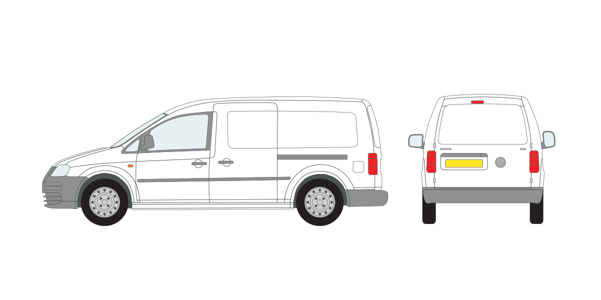 MAXI Single Rear Tailgate Door Photo